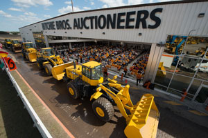 Sold more than 375 wheel loaders in the 2012 Orlando auction.