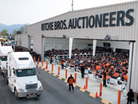 Ritchie Bros. to sell more than 350 truck tractors over six days in Eastern Canada