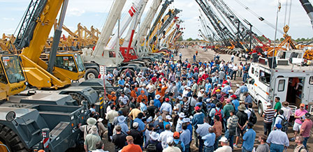 Used Cranes for Sale - rough terrain cranes, all terrain cranes - including a 2008 Demag AC700 700 ton all terrain crane, crawler cranes and more