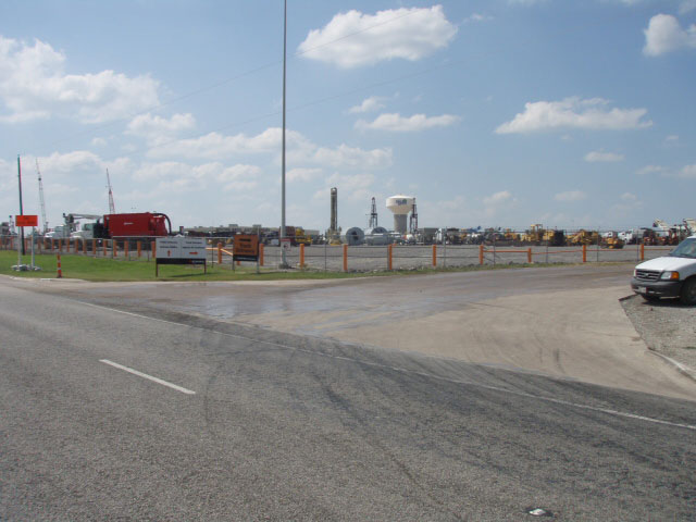 Truck Entrance Service Road