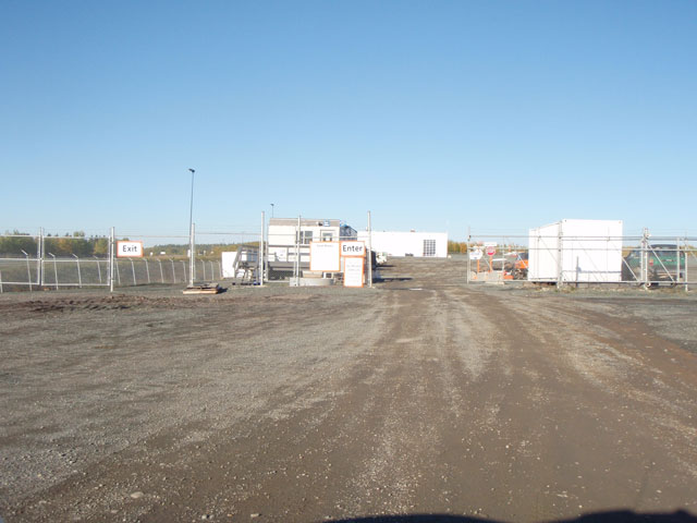 Truck Entrance