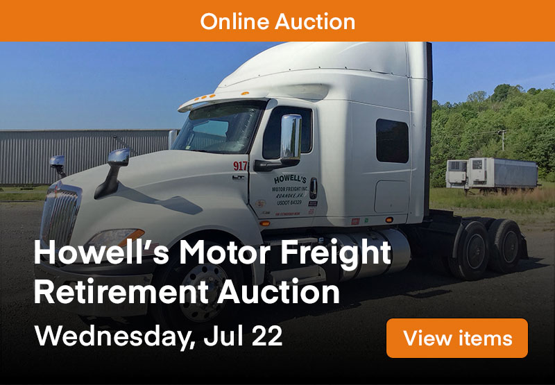 Howell's Motor Freight Retirement Auction