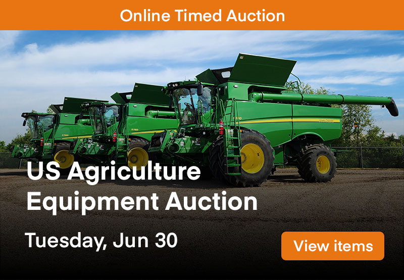 US Agriculture Equipment Auction
