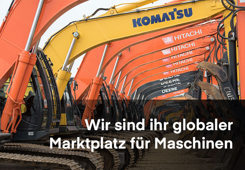 Wir sind ihr globaler Marktplatz für Maschinen