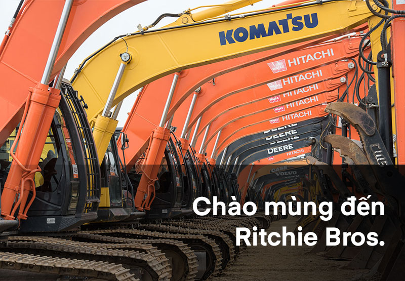 Chào mùng đến Ritchie Bros.
