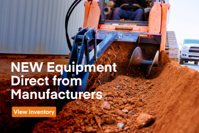 NEW Equipment Direct from Manufacturers