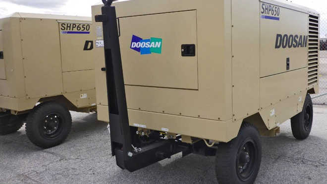 375 CFM DIESEL AIR COMPRESSOR- INGERSOLL RAND 375 TOWABLE - BC Rentals