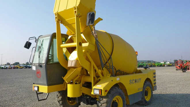 Self-loading concrete mixer for sale - Different types of concrete