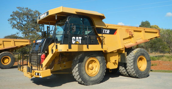 cat construction trucks