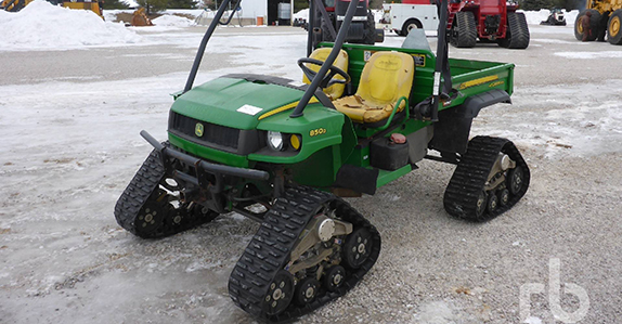 John Deere utility vehicle. John Deere utility vehicle.