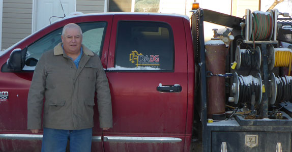 Glen Dagg of Dagg Construction Ltd. sold equipment through Ritchie Bros. Glen Dagg of Dagg Construction Ltd. sold equipment through Ritchie Bros.