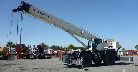 2014 Terex RT780 rough terrain crane selling in Ritchie Bros. Houston auction 2014 Terex RT780 rough terrain crane selling in Ritchie Bros. Houston auction