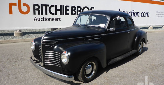 1940 Plymouth 2-door coup sold at Ritchie Bros. auction 1940 Plymouth 2-door coup sold at Ritchie Bros. auction