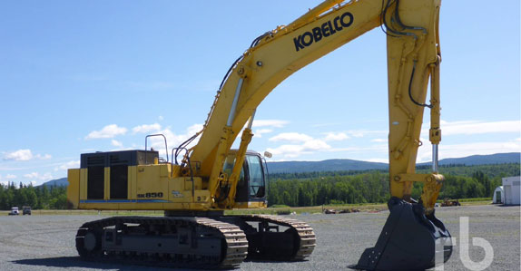 2009 Kobelco SK850LC hydraulic excavator sold in auction by Ritchie Bros. 2009 Kobelco SK850LC hydraulic excavator sold in auction by Ritchie Bros.