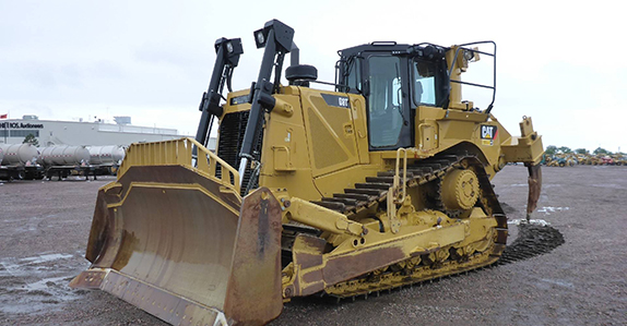 Caterpillar D8T dozer sold at a Ritchie Bros. heavy equipment and truck auction. Caterpillar D8T dozer sold at a Ritchie Bros. heavy equipment and truck auction.