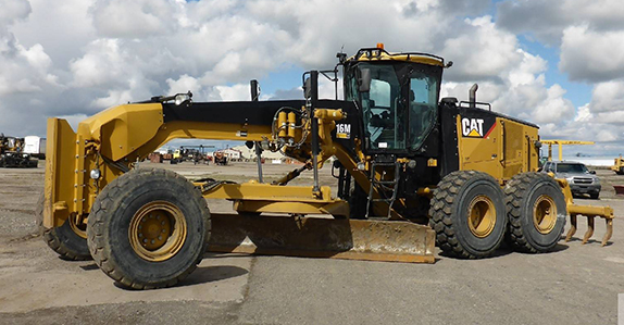 Caterpillar 16M VHP motor grader sold at Ritchie Bros. Caterpillar 16M VHP motor grader sold at Ritchie Bros.