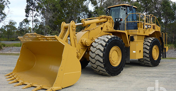 2013 Caterpillar 988H wheel loader sold at Ritchie Bros. 2013 Caterpillar 988H wheel loader sold at Ritchie Bros.