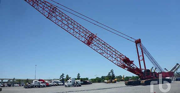 2013 Manitowoc 16000 crawler crane sold at Ritchie Bros. 2013 Manitowoc 16000 crawler crane sold at Ritchie Bros.