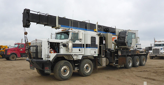 2014 Kenworth C500 T/A tri drive w/National boom truck sold in auction by Ritchie Bros. 2014 Kenworth C500 T/A tri drive w/National boom truck sold in auction by Ritchie Bros.