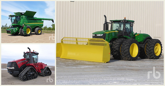 Big ticket farm equipment sold at Ritchie Bros. Big ticket farm equipment sold at Ritchie Bros.