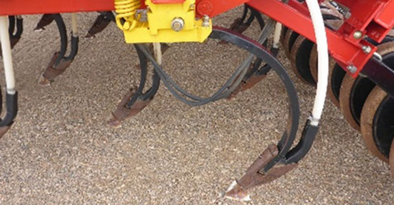 Single shoot openers on an air drill