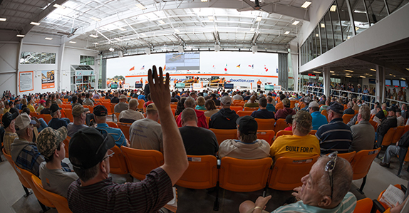 Bidders ready for action at Ritchie Bros. Orlando Bidders ready for action at Ritchie Bros. Orlando