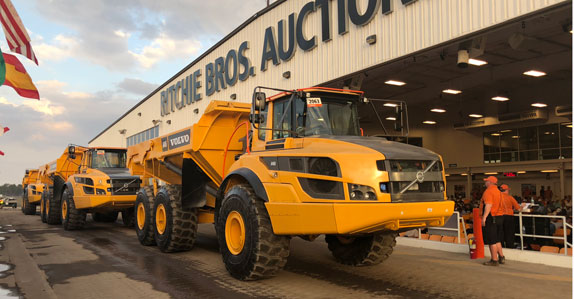 Big sellers from Orlando 2018's world of yellow iron. Big sellers from Orlando 2018's world of yellow iron.