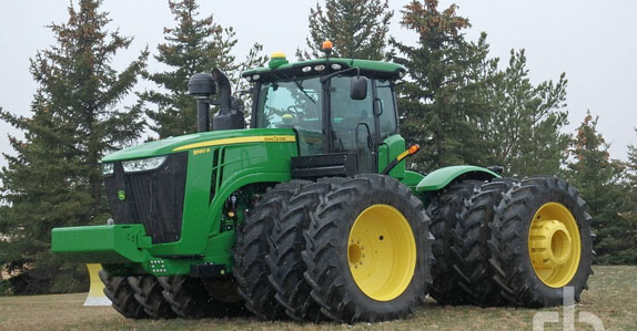 2012 John Deere 9560R 4WD tractor sold by Ritchie Bros. Auctioneers 2012 John Deere 9560R 4WD tractor sold by Ritchie Bros. Auctioneers