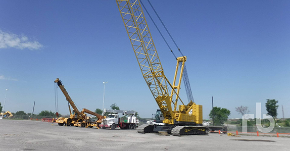 2007 Kobelco CK2500 II 250 ton crawler crane truck sold at Ritchie Bros. equipment auction 2007 Kobelco CK2500 II 250 ton crawler crane truck sold at Ritchie Bros. equipment auction
