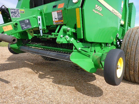 Overall condition of a used baler Overall condition of a used baler