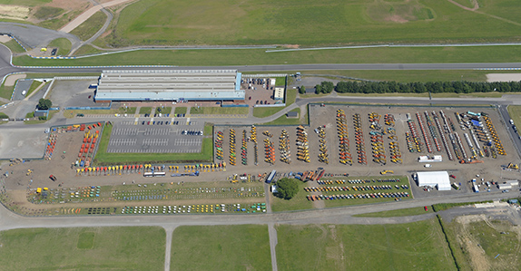 Ritchie Bros.' Donington Park, UK auction site Ritchie Bros.' Donington Park, UK auction site