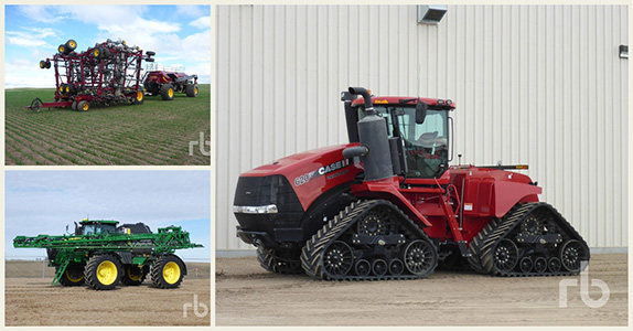 Big ticket farm equipment sold at Ritchie Bros. Big ticket farm equipment sold at Ritchie Bros.