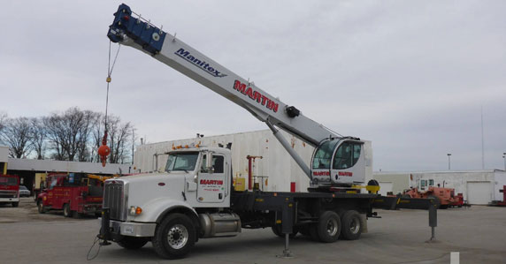 2017 Peterbilt 367 with Manitex boom truck sold at a Ritchie Bros. auction 2017 Peterbilt 367 with Manitex boom truck sold at a Ritchie Bros. auction