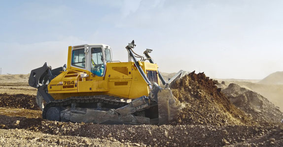 Liebherr PR 764 crawler tractor