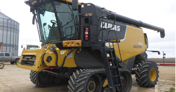 2012 CLAAS LEXION 750TT 4x4 Tracked Combine sold at Ritchie Bros. Auctioneers 2012 CLAAS LEXION 750TT 4x4 Tracked Combine sold at Ritchie Bros. Auctioneers