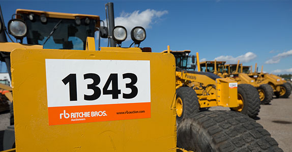 equipment located at Ritchie Bros. auction yard in Orlando equipment located at Ritchie Bros. auction yard in Orlando