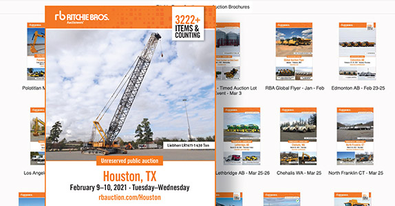 Examples of Ritchie Bros.’ global digital marketing Examples of Ritchie Bros.’ global digital marketing