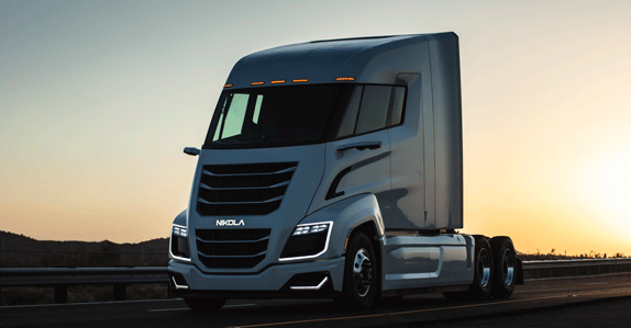the Nikola Two FCEV sleeper the Nikola Two FCEV sleeper