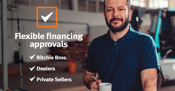 Equipment financing from Ritchie Bros. Financial Services. Equipment financing from Ritchie Bros. Financial Services.