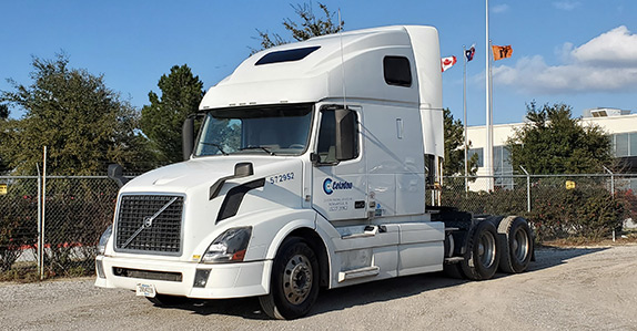 Celadon truck tractors sold by auction from Ritchie Bros. 
