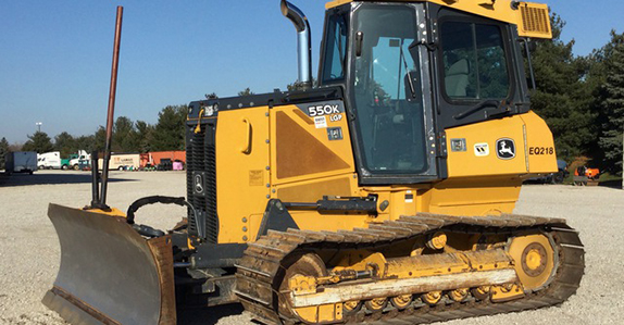2014 John Deere 550K LGP Crawler Dozer that sold for US$67,000 on Marketplace-E 2014 John Deere 550K LGP Crawler Dozer that sold for US$67,000 on Marketplace-E