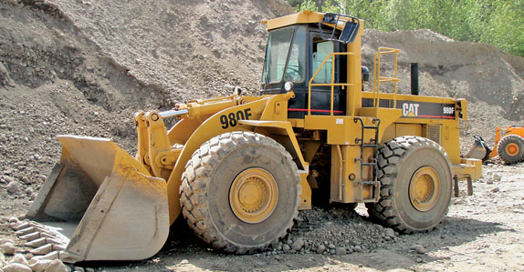 CAT 980F wheel loader