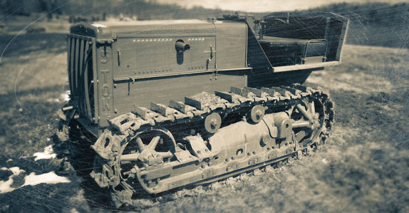 1923 Holt 5-ton crawler tractor