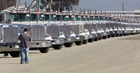 We sell trucks for big and small companies