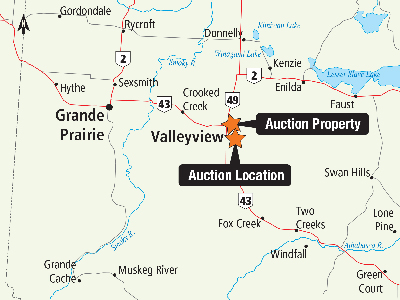 map of valleyview alberta Valleyview Ab April 20 2017 Ritchie Bros Auctioneers map of valleyview alberta