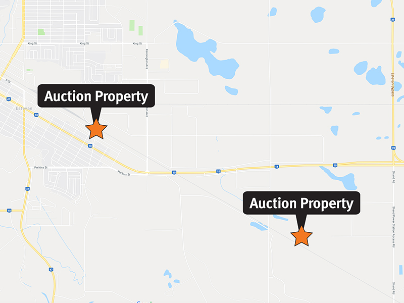 Commercial real estate & concrete batch plant for sale in Estevan, SK