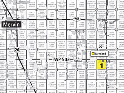 Rm Of Mervin Map Farmland With Proven Gravel Reserves For Sale Near Mervin, Sk | Ritchie  Bros. Auctioneers