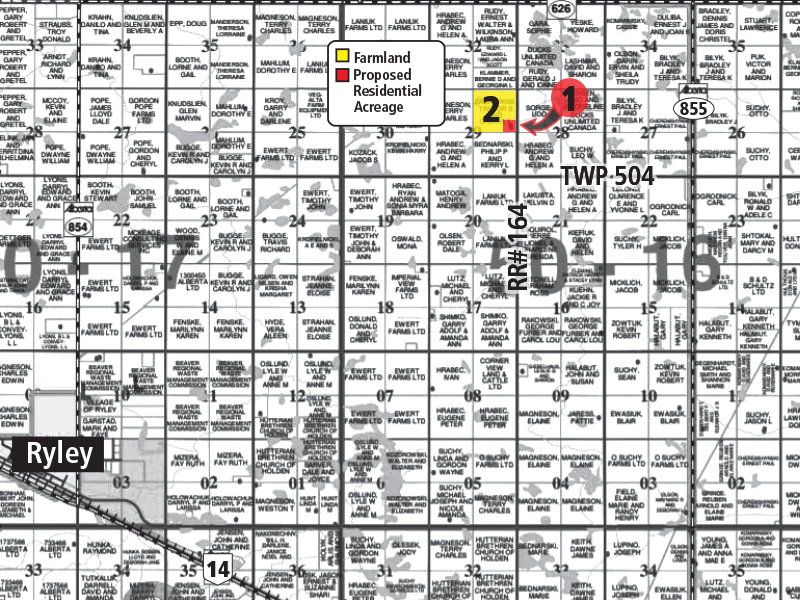 Residential acreage and farmland for sale near Ryley, AB Ritchie Bros