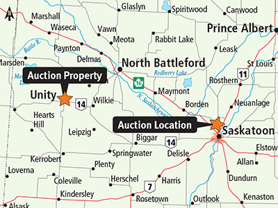 Directions To Saskatoon Saskatchewan Future Urban Development Real Estate For Sale In Unity, Saskatchewan |  Ritchie Bros. Auctioneers
