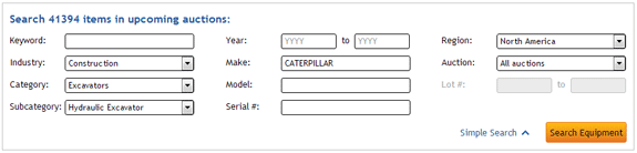 Search for something specific
